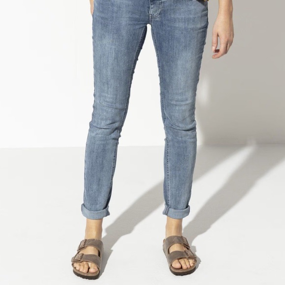 Birkenstock Arizona Oiled Leather Tan Double Strap slip on comfort Sandals Sz 39 - Picture 11 of 11